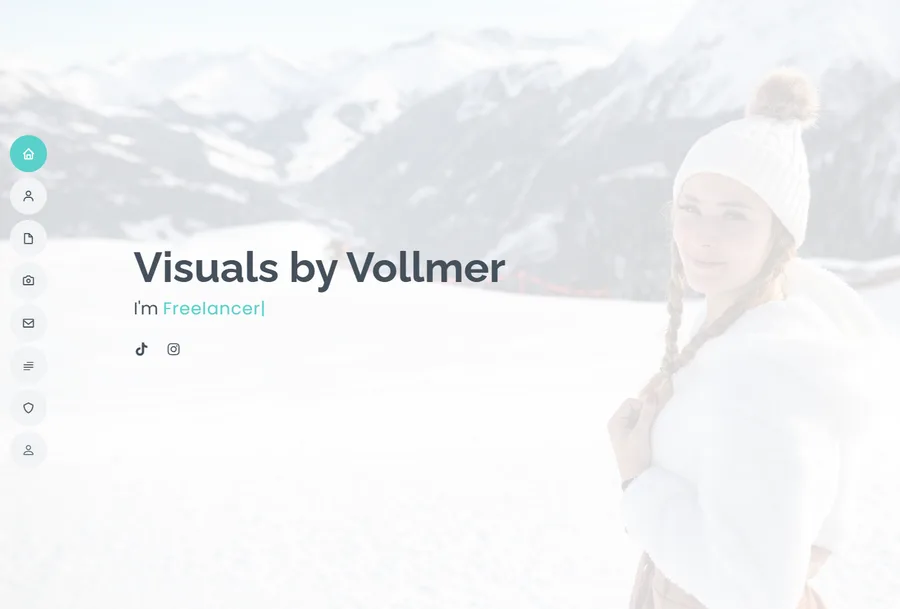 Website von Visuals by Ron